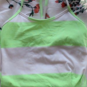 lululemon tank top with built in bra